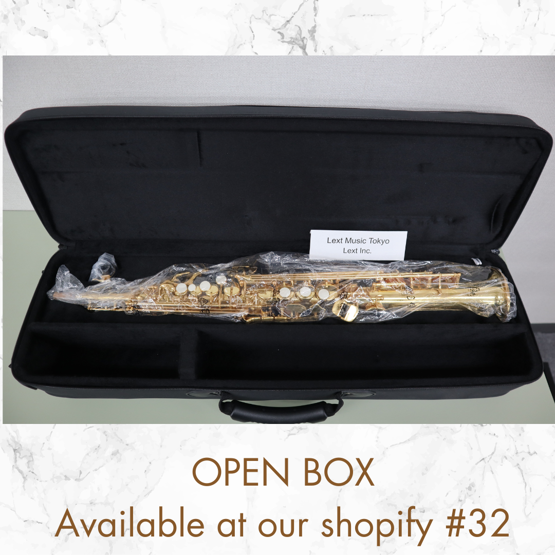 YAMAHA YSS-475 Soprano Saxophone OPEN BOX MADE IN JAPAN in Stock #32