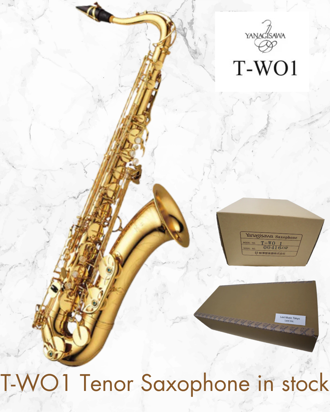 T-WO1 Tenor Saxophone TWO1 Bronze Brand New In stock Yanagisawa