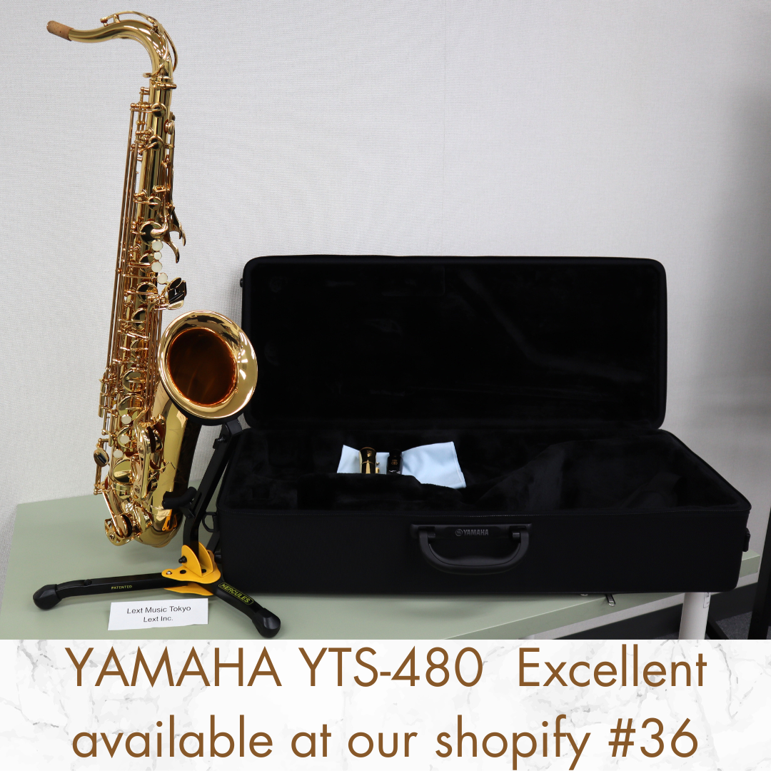 YAMAHA YTS-480 Tenor Saxophone Excellent MADE IN JAPAN In Stock#36