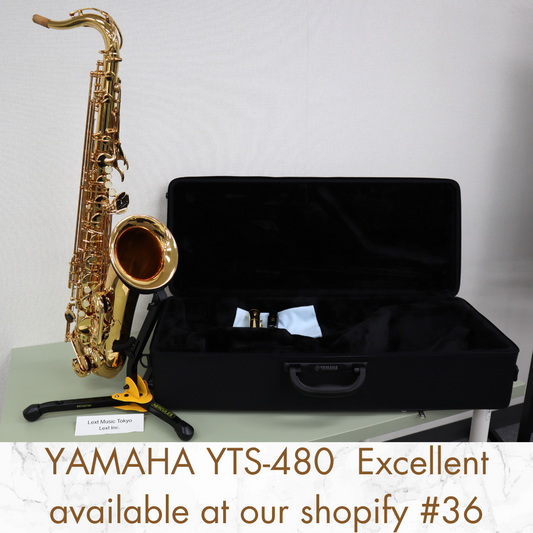 YAMAHA YTS-480 Tenor Saxophone Excellent MADE IN JAPAN In Stock#36