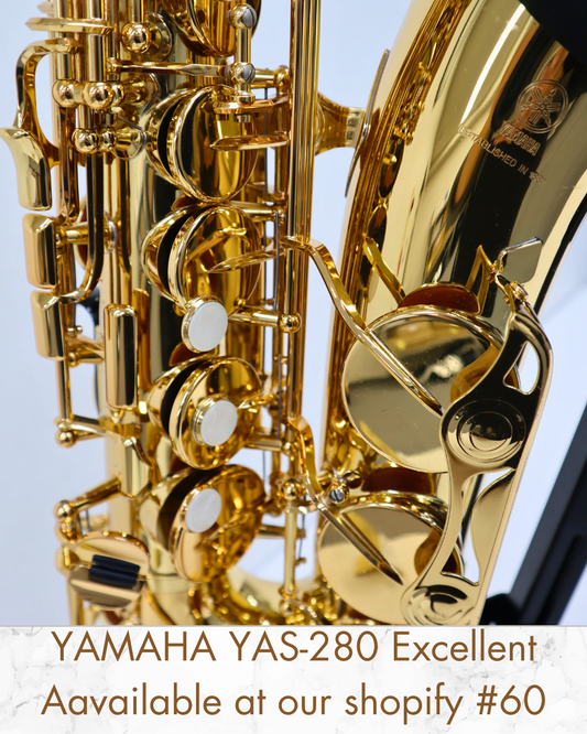 YAMAHA YAS-280 Alto Saxophone Excellent (020864) Made in Japan in stock #60