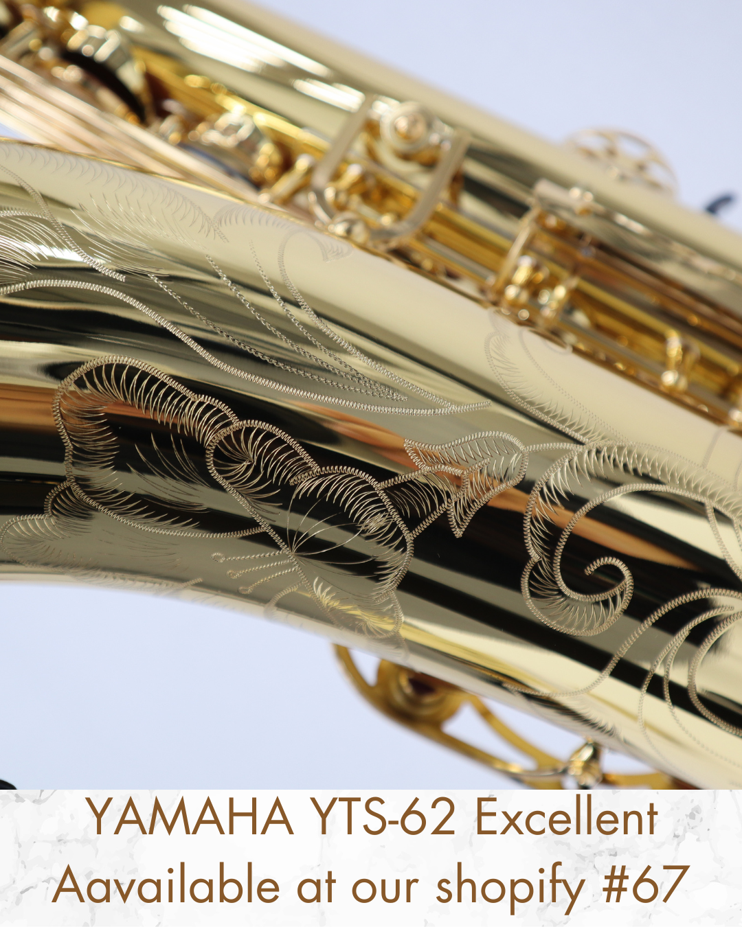 YAMAHA YTS-62 Tenor Saxophone (F76539) Excellent Made in Japan In Stock #67