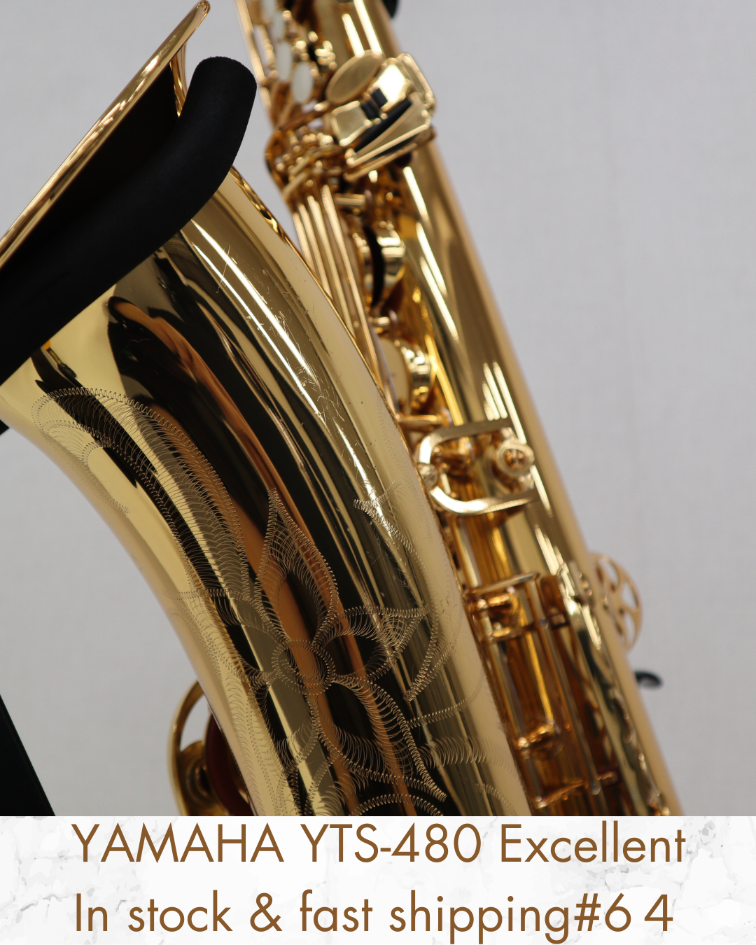 YAMAHA YTS-480 (E04041) Tenor Saxophone Excellent MADE IN JAPAN In Stock #64