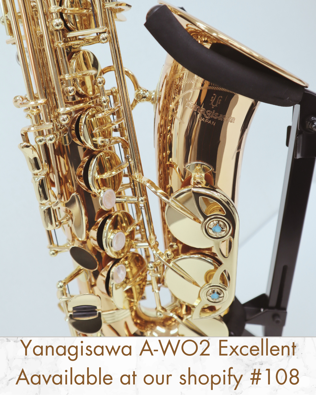 Yanagisawa A-WO2 Alto Saxophone 00375467 Excellent Made in Japan in stock #108