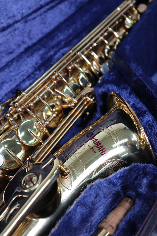 YAMAHA YAS-62 Purple Logo Alto Saxophone 015777 Great Made in Japan #215