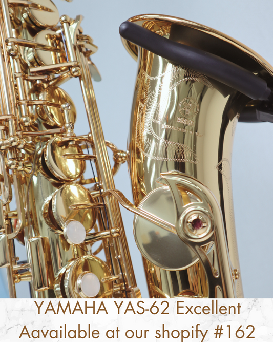 YAMAHA Alto Saxophone YAS-62 369280 Excellent made in Japan In stock #162