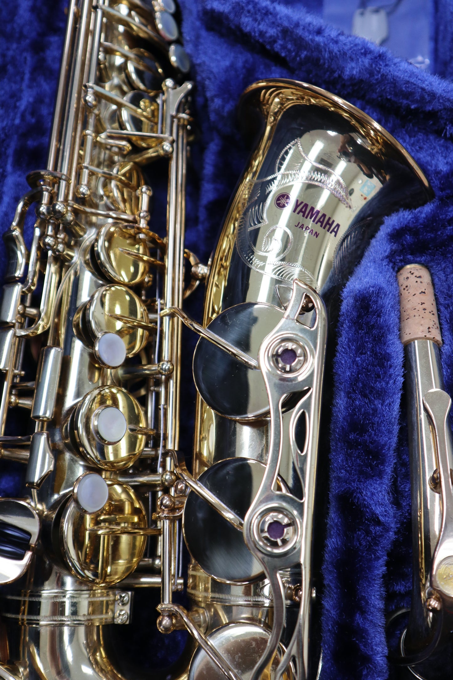 YAMAHA YAS-62 Purple Logo Alto Sax 036555 Great Made in Japan Vintage #211