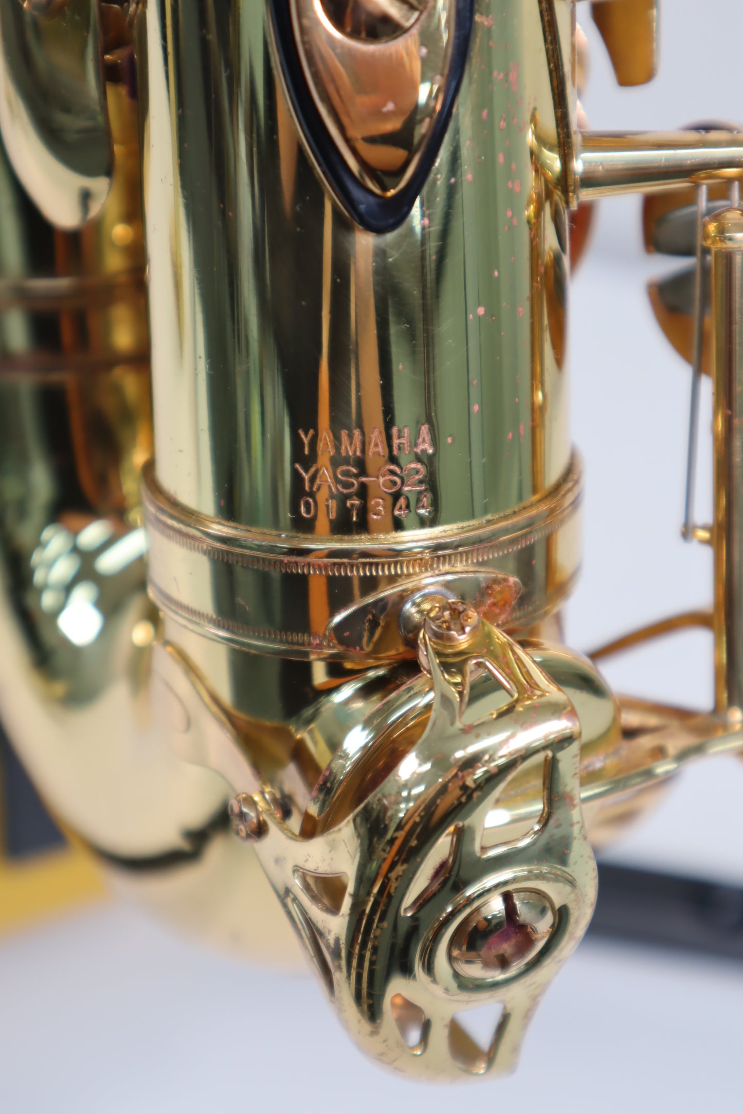 YAMAHA YAS-62 Purple Logo Alto Saxophone 017344 Great Made in Japan #235