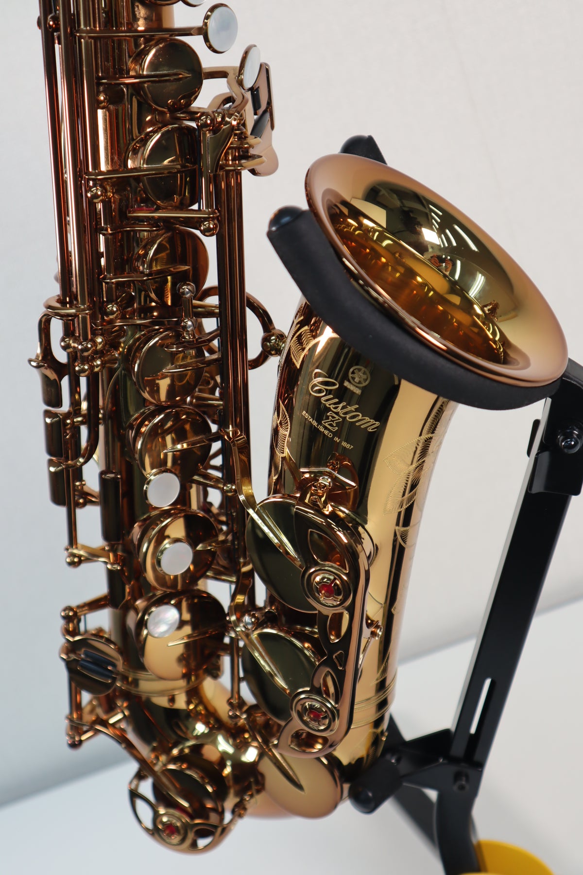 YAMAHA YAS-82ZA Amber Lacquer Alto Saxophone F97124 Excellent Made in Japan #337