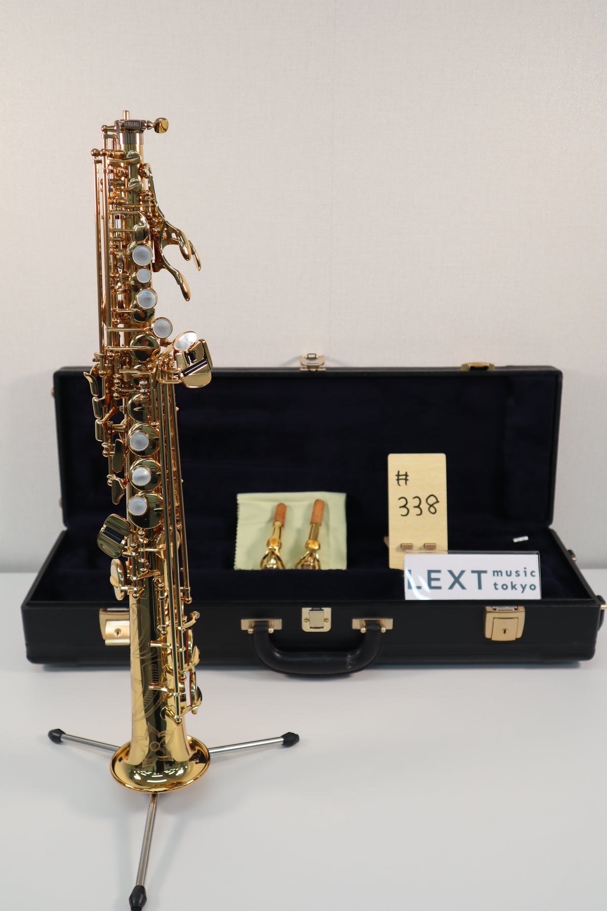 YAMAHA YSS-875EX Soprano Saxophone 008483 Excellent Made in Japan #338