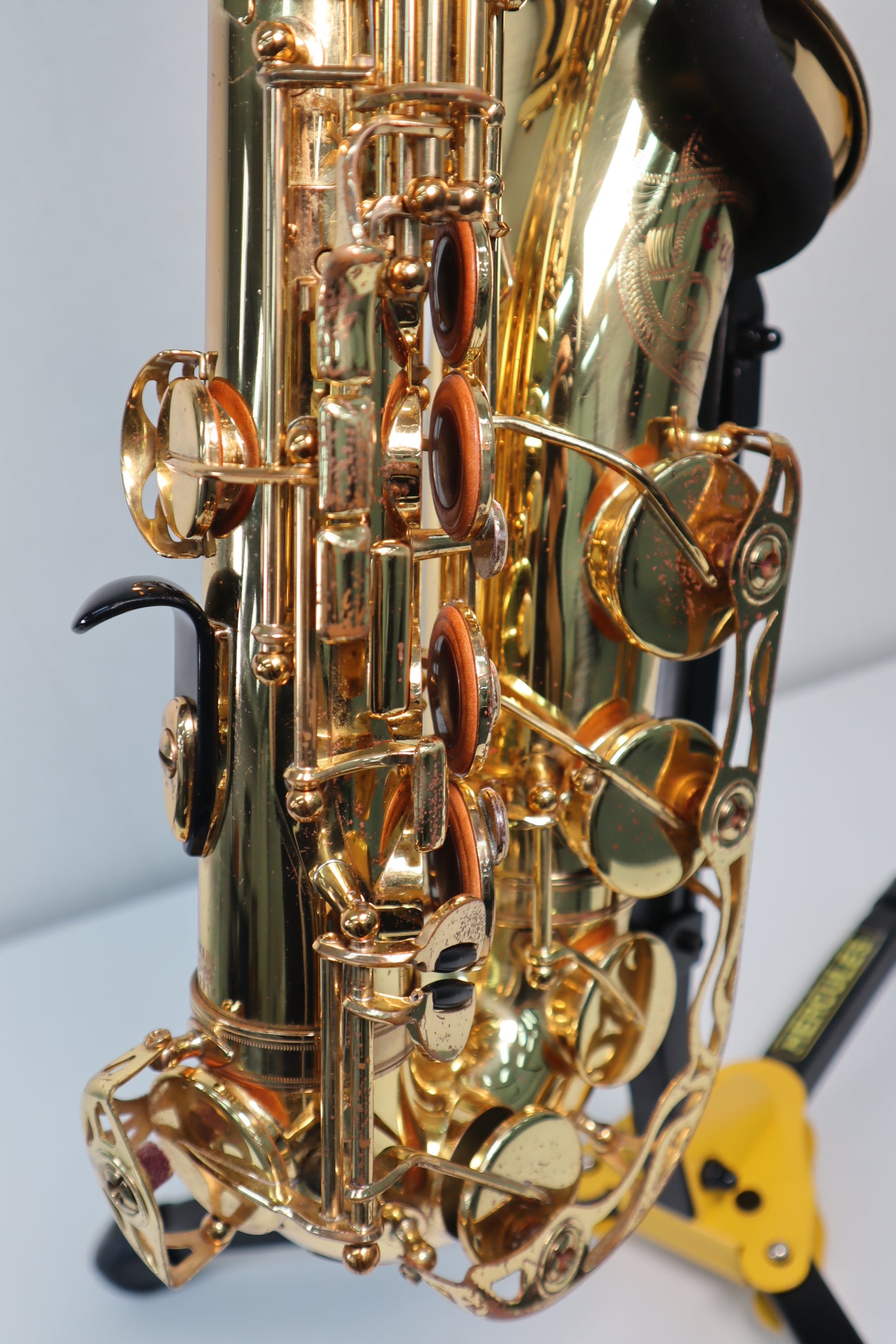 YAMAHA YAS-62 Purple Logo Alto Saxophone 018214 Good Made in Japan #255