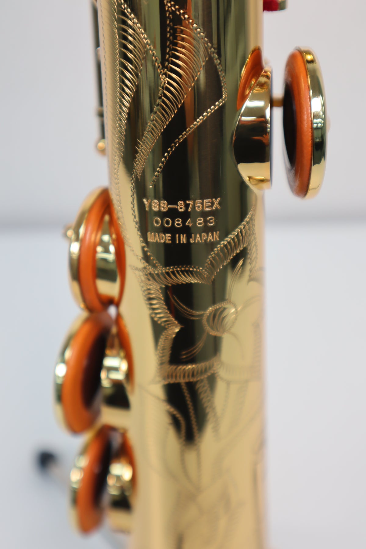 YAMAHA YSS-875EX Soprano Saxophone 008483 Excellent Made in Japan #338