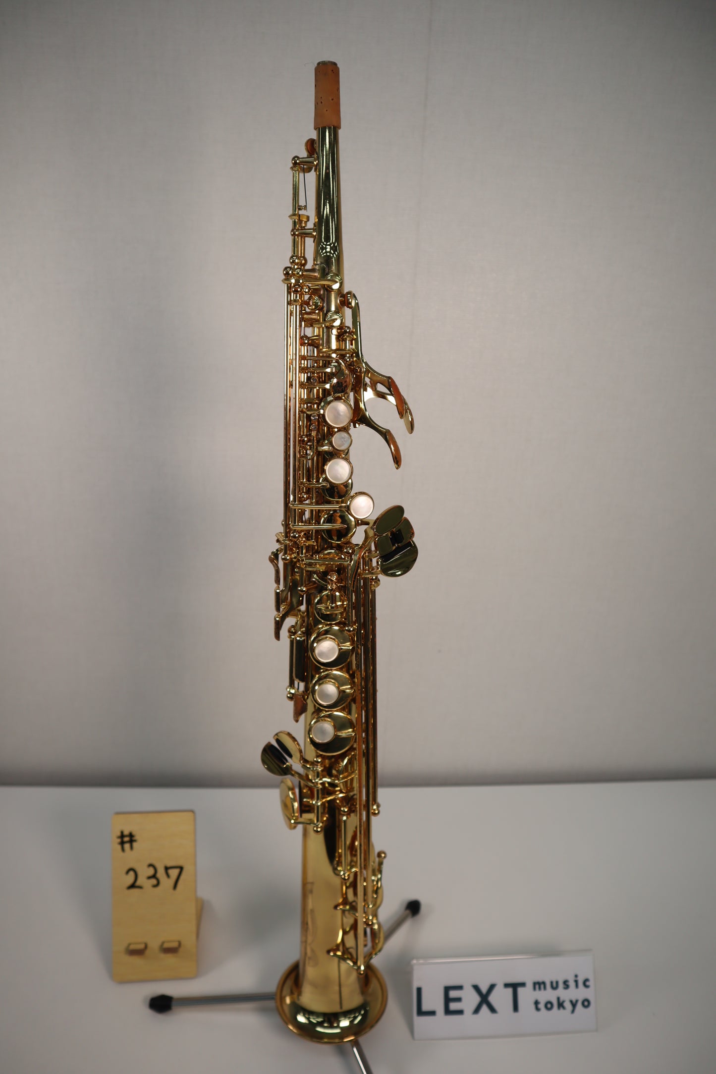 YAMAHA YSS-62 Purple Logo Soprano Saxophone 012038 Great Made in Japan #237