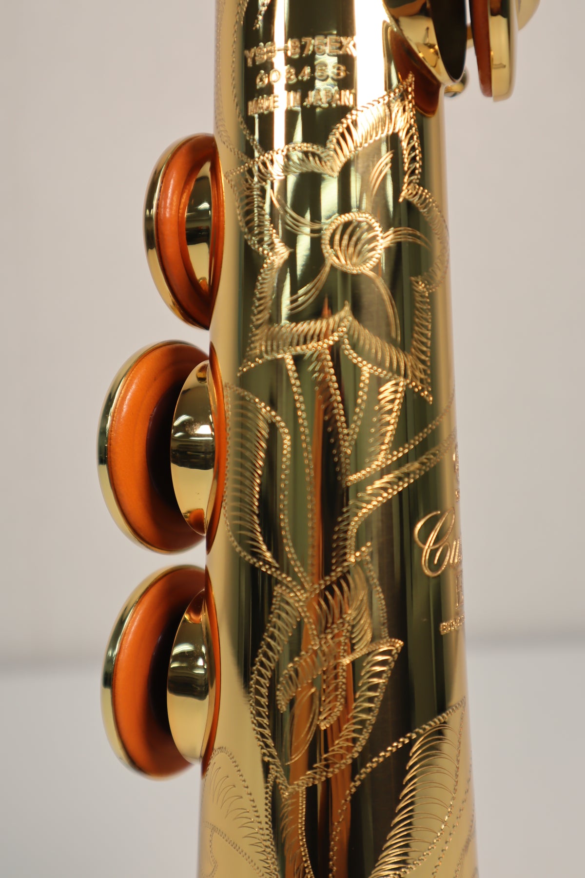 YAMAHA YSS-875EX Soprano Saxophone 008483 Excellent Made in Japan #338