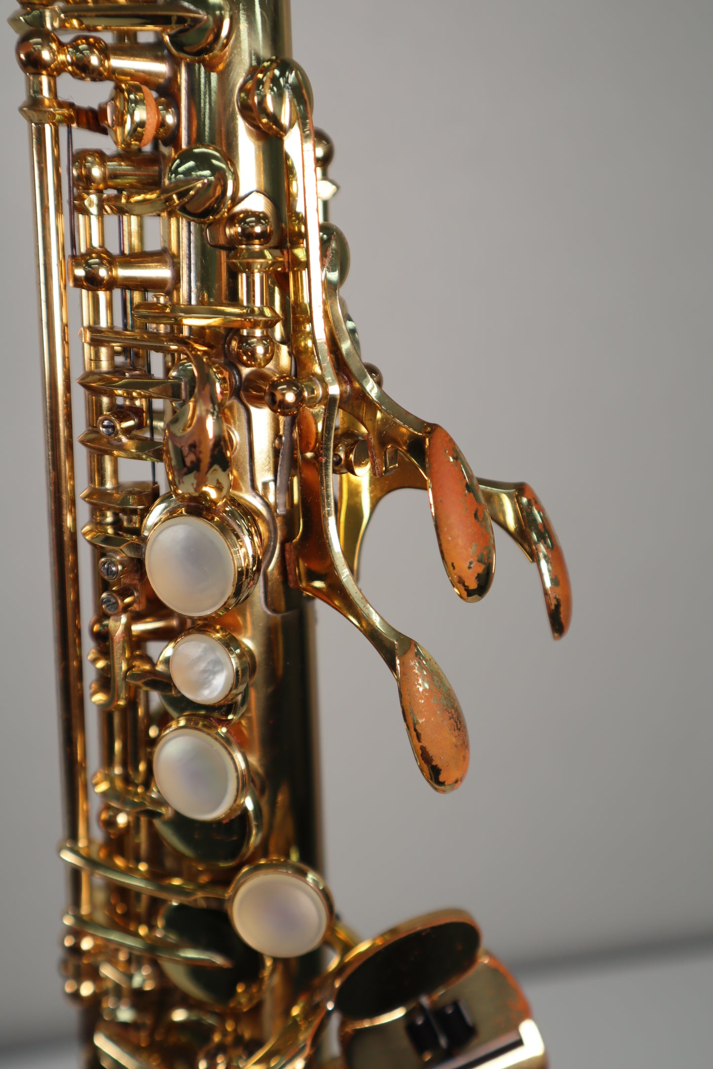YAMAHA YSS-62 Purple Logo Soprano Saxophone 012038 Great Made in Japan #237