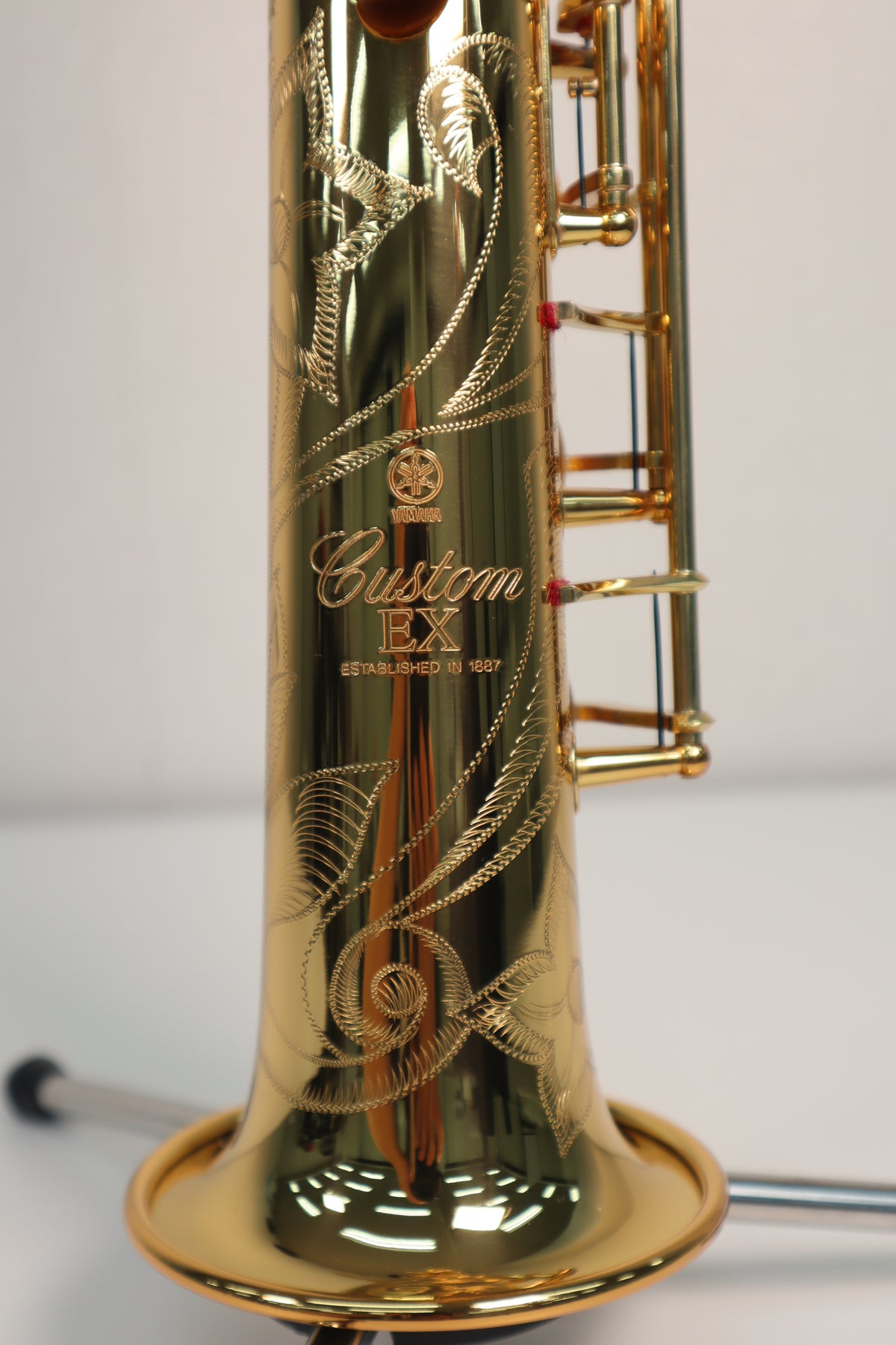 YAMAHA YSS-875EX Soprano Saxophone 008483 Excellent Made in Japan #338