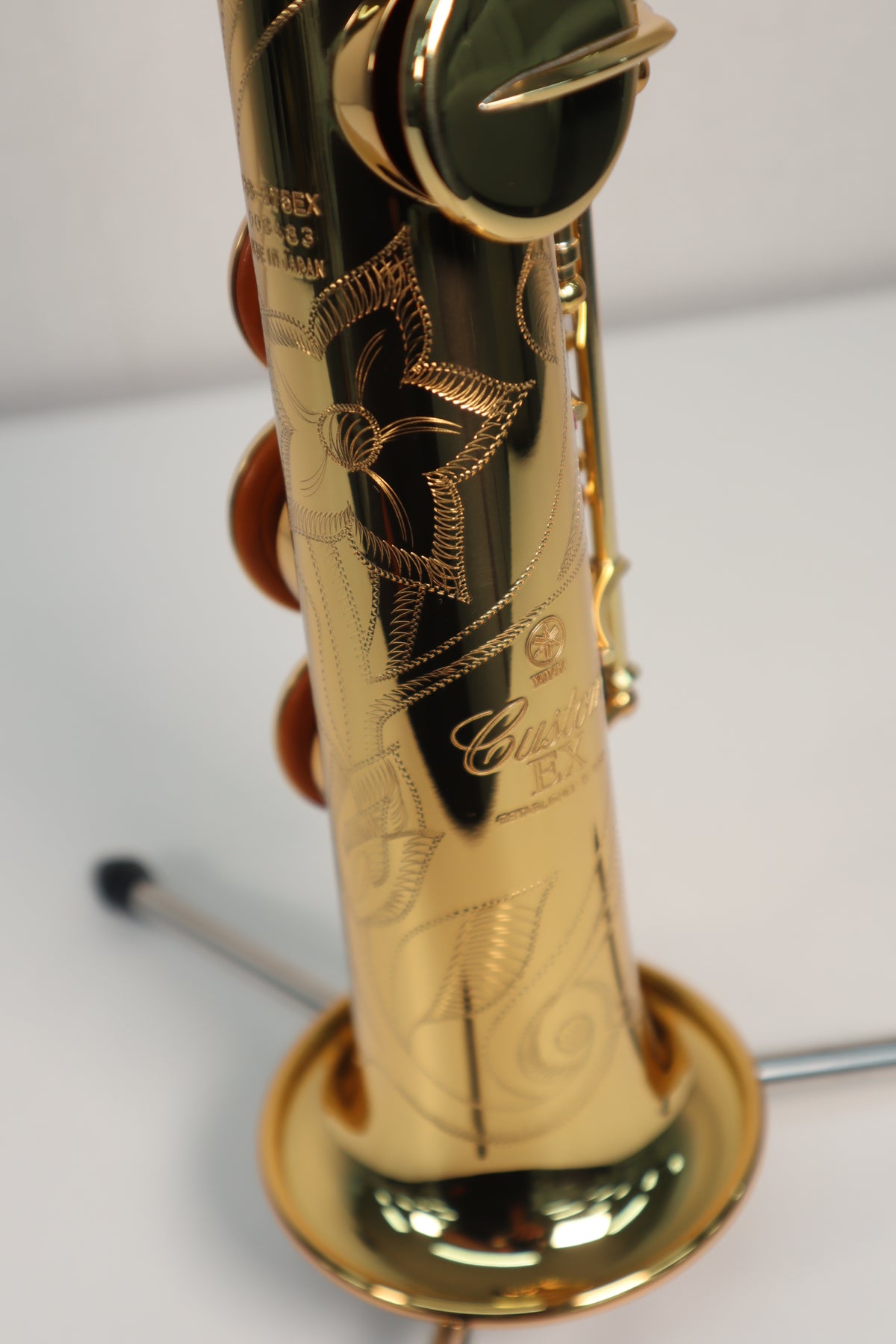 YAMAHA YSS-875EX Soprano Saxophone 008483 Excellent Made in Japan #338