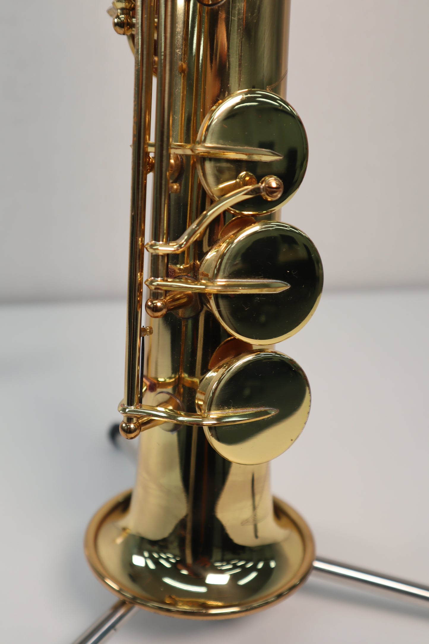 YAMAHA YSS-62 Purple Logo Soprano Saxophone 012038 Great Made in Japan #237