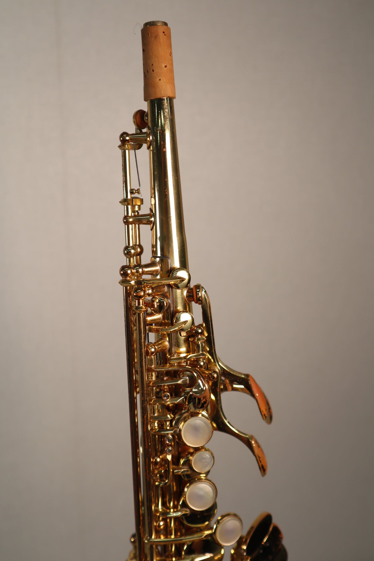 YAMAHA YSS-62 Purple Logo Soprano Saxophone 012038 Great Made in Japan #237