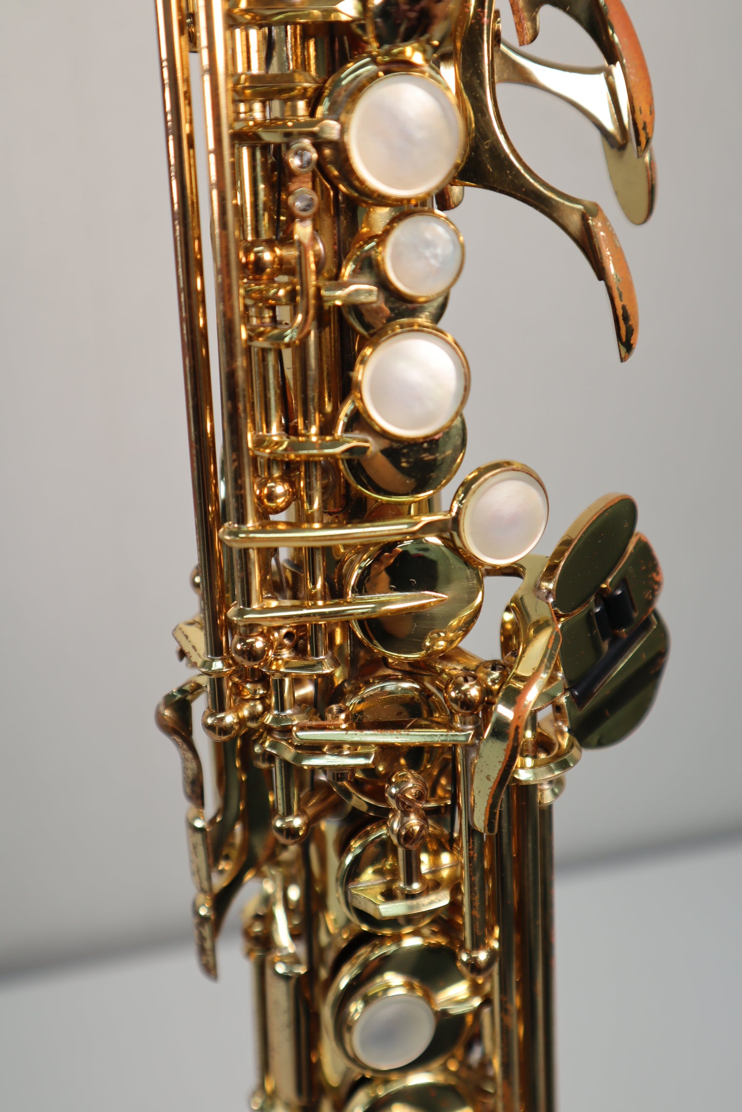 YAMAHA YSS-62 Purple Logo Soprano Saxophone 012038 Great Made in Japan #237