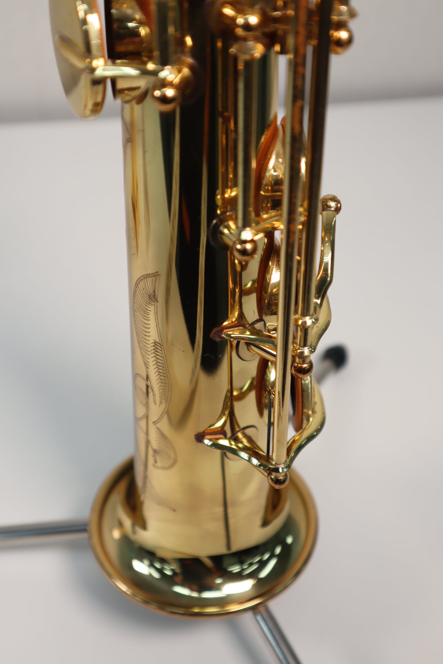 YAMAHA YSS-62 Purple Logo Soprano Saxophone 012038 Great Made in Japan #237