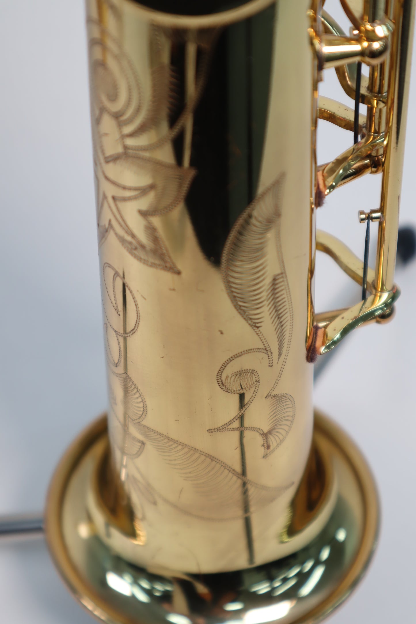 YAMAHA YSS-62 Purple Logo Soprano Saxophone 012038 Great Made in Japan #237