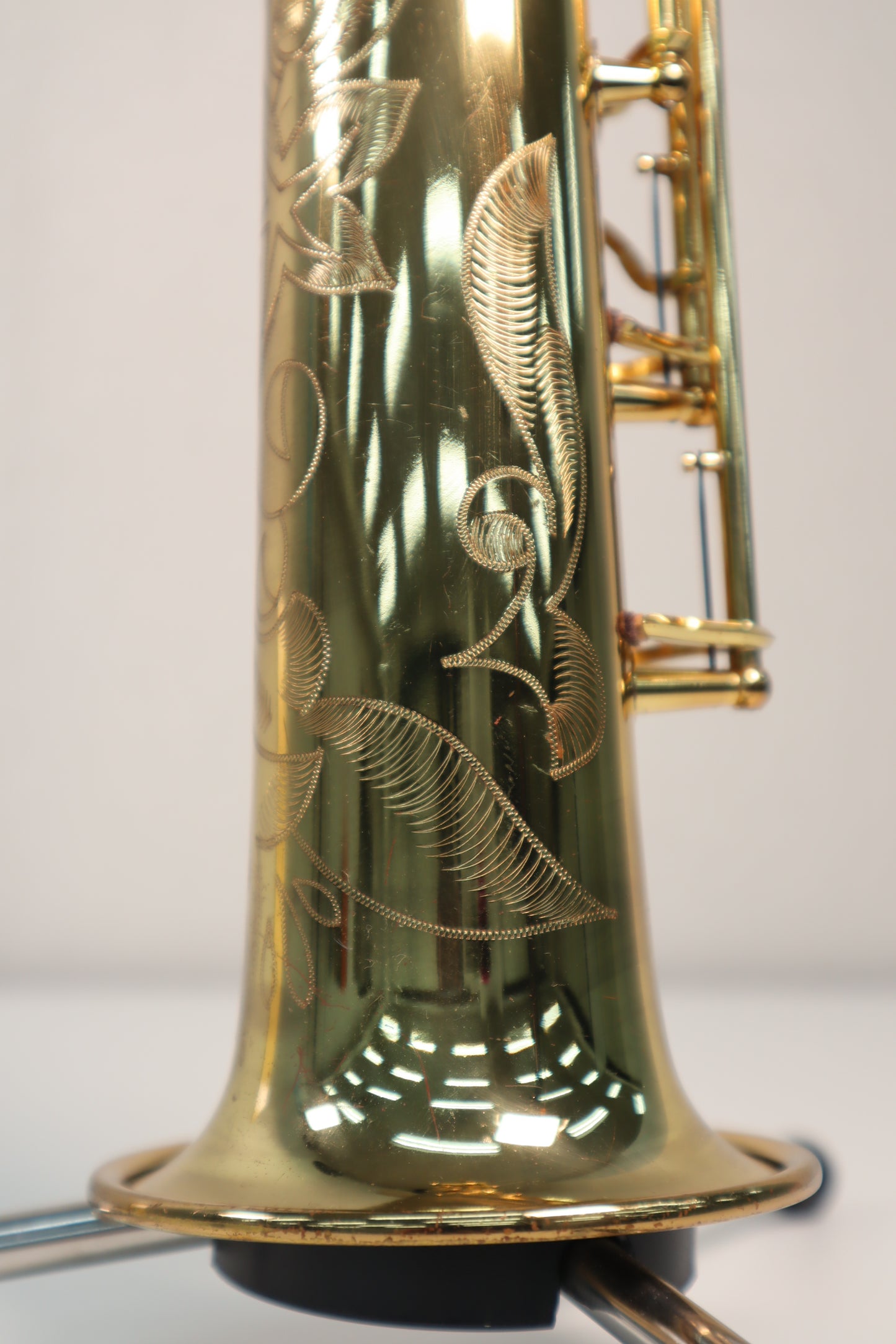 YAMAHA YSS-62 Purple Logo Soprano Saxophone 012038 Great Made in Japan #237