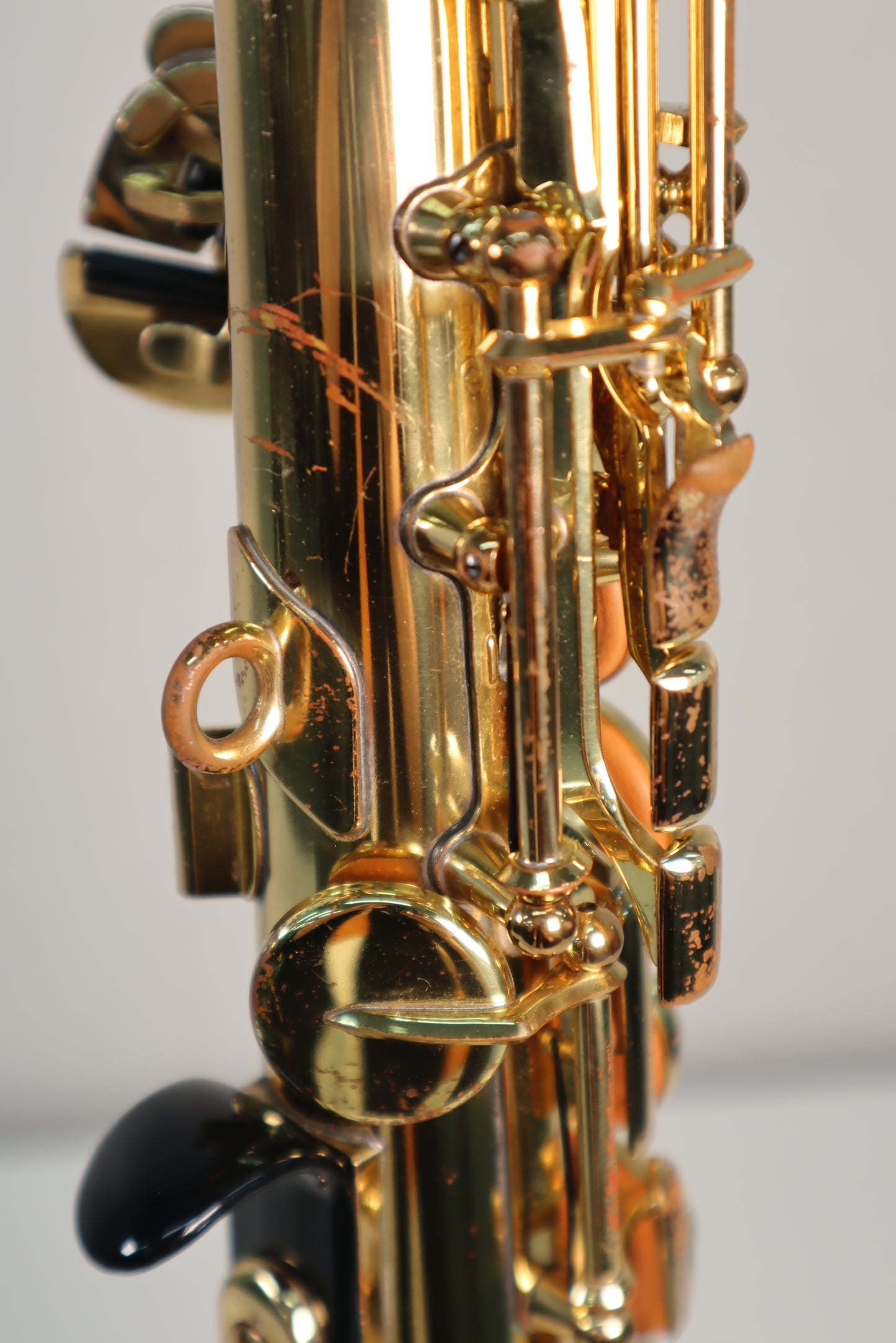 YAMAHA YSS-62 Purple Logo Soprano Saxophone 012038 Great Made in Japan #237