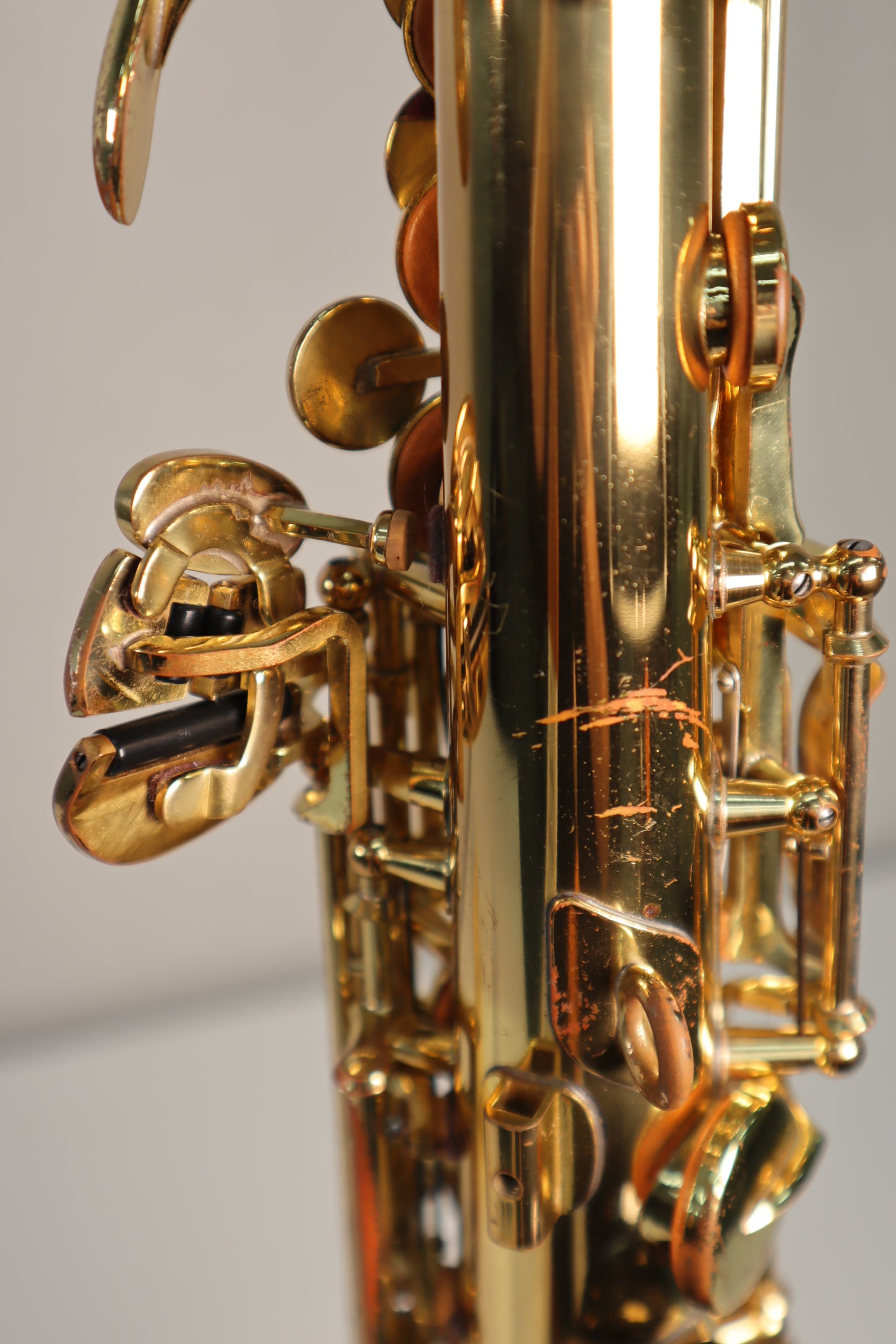 YAMAHA YSS-62 Purple Logo Soprano Saxophone 012038 Great Made in Japan #237