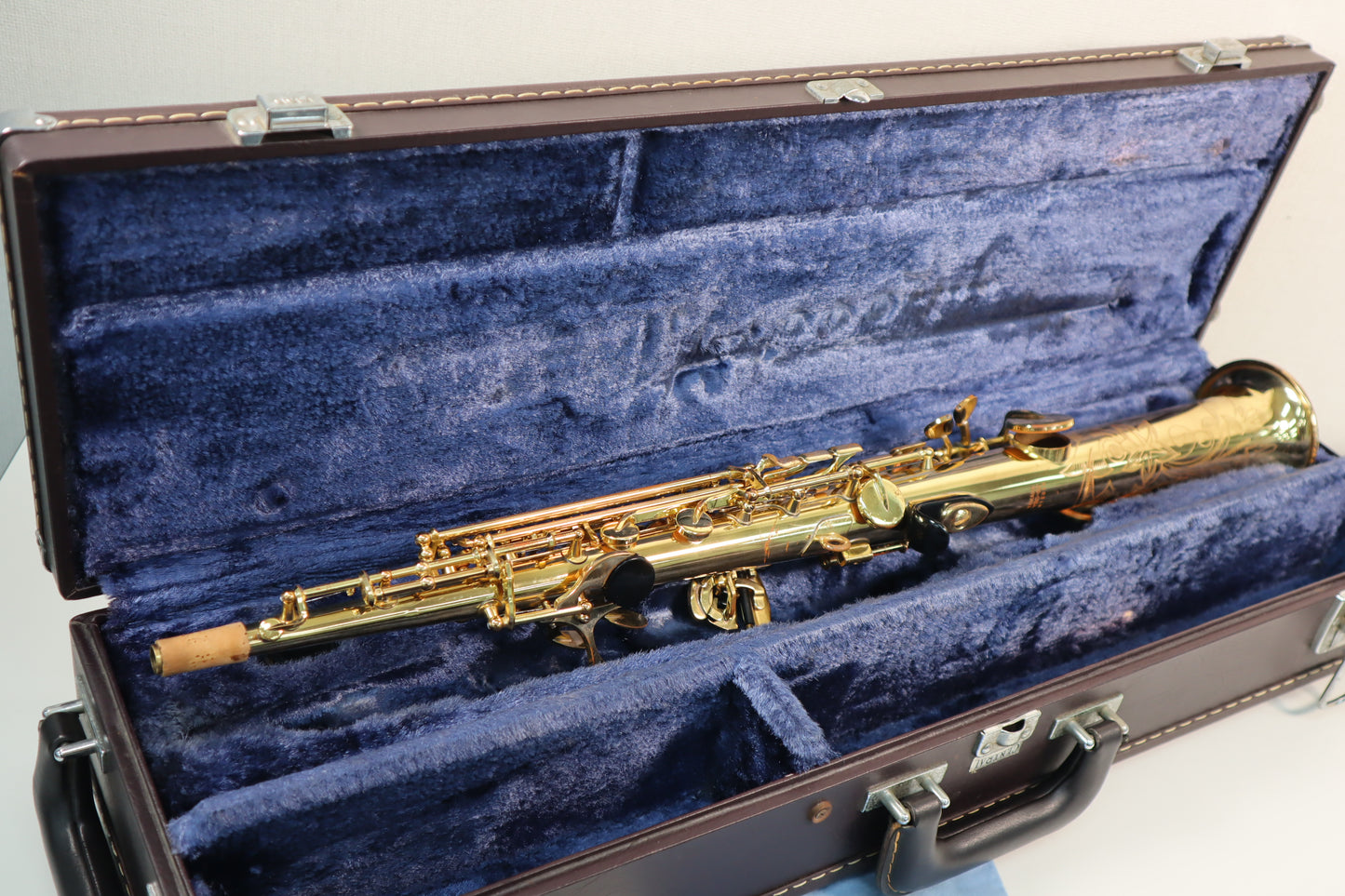 YAMAHA YSS-62 Purple Logo Soprano Saxophone 012038 Great Made in Japan #237