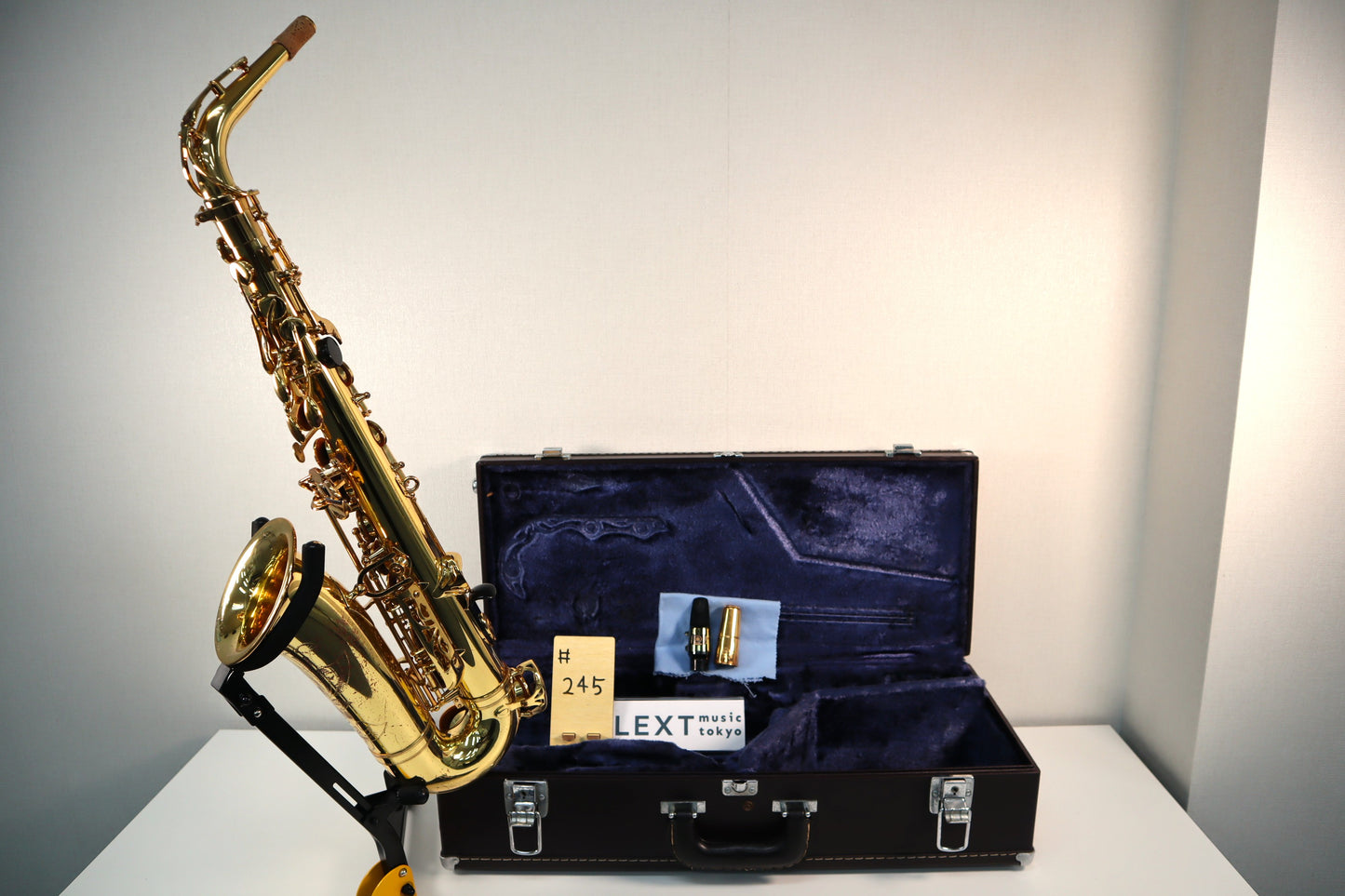 YAMAHA YAS-62 Purple Logo Alto Saxophone 020914 Great Made in Japan #245
