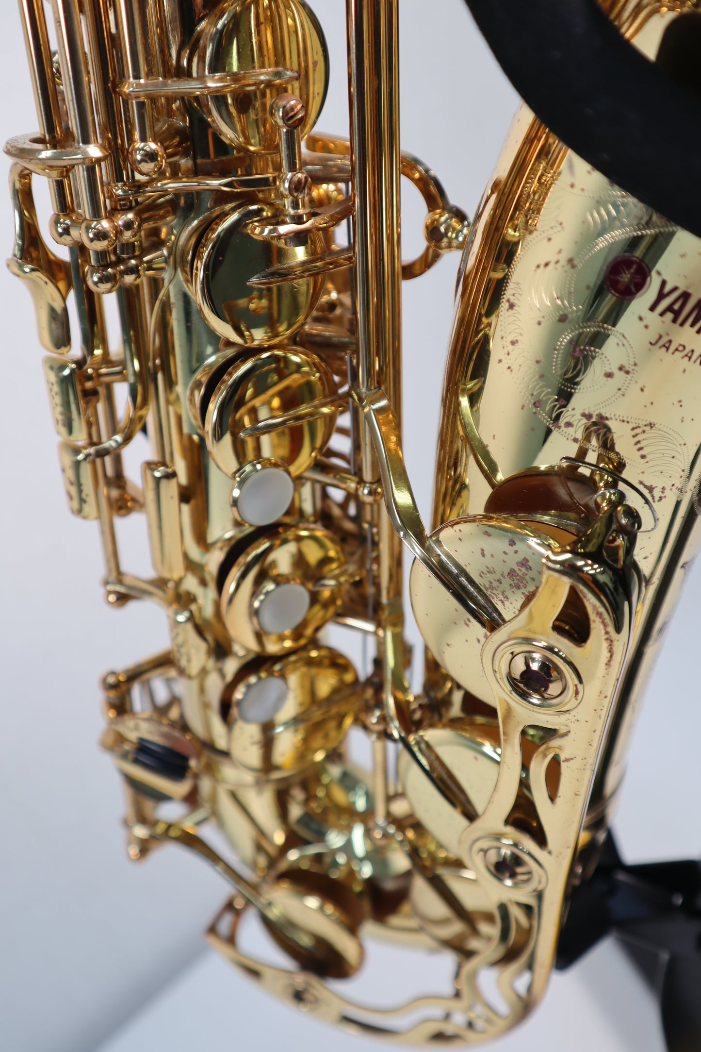 YAMAHA YAS-62 Purple Logo Alto Saxophone 020914 Great Made in Japan #245