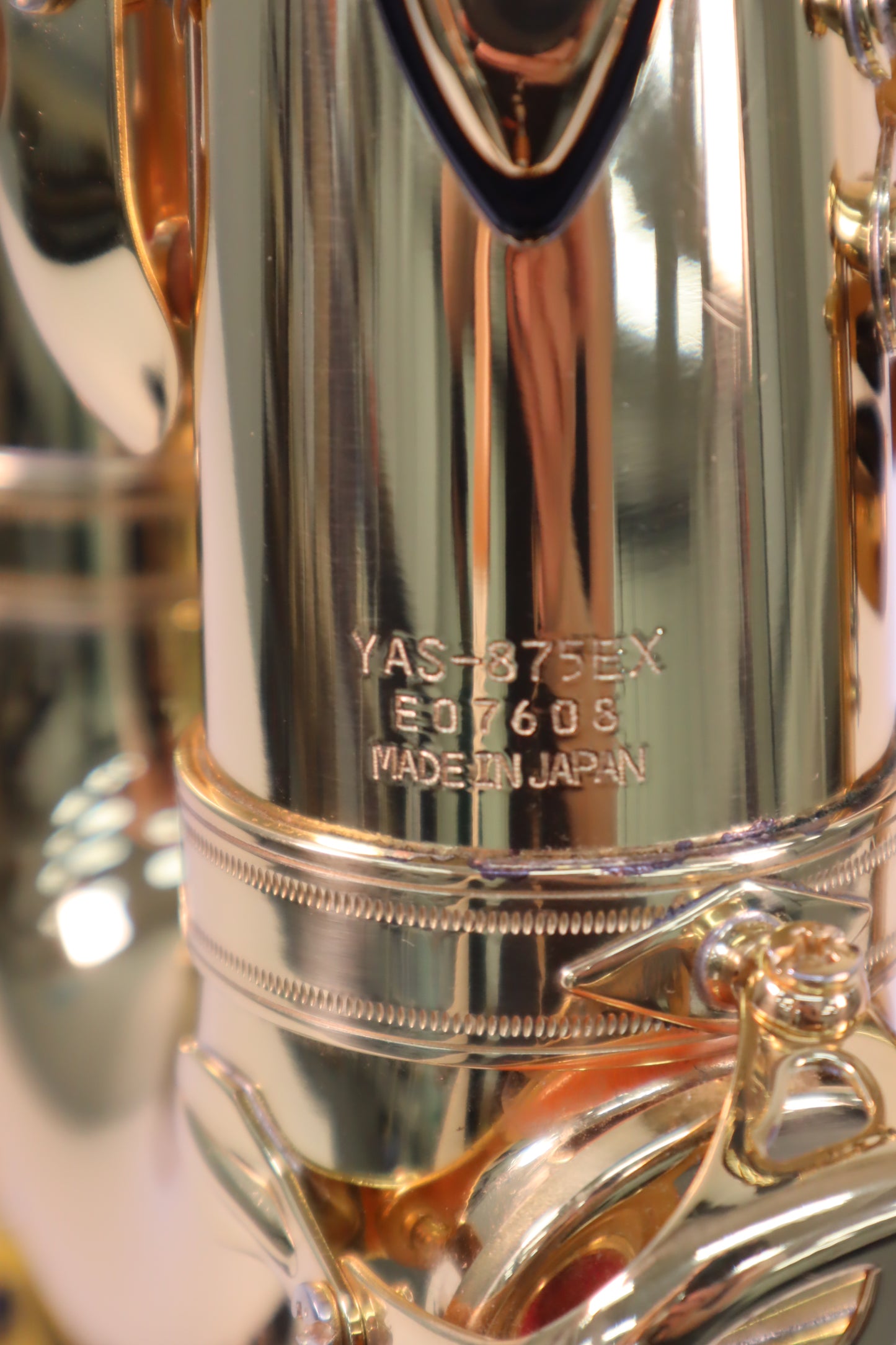 YAMAHA YAS-875EX Alto Saxophone E07608 Great Made in Japan #279