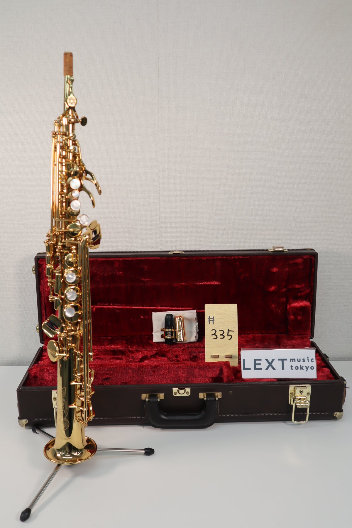 YAMAHA YSS-675 Soprano Saxophone 002691 Excellent Made in Japan #335