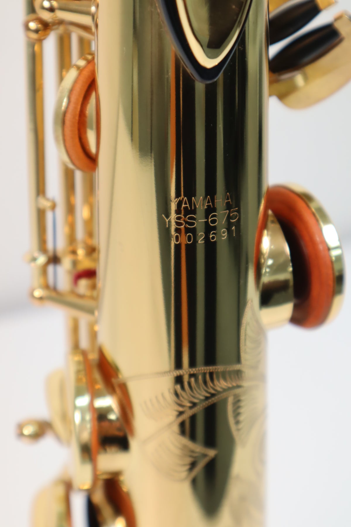 YAMAHA YSS-675 Soprano Saxophone 002691 Excellent Made in Japan #335