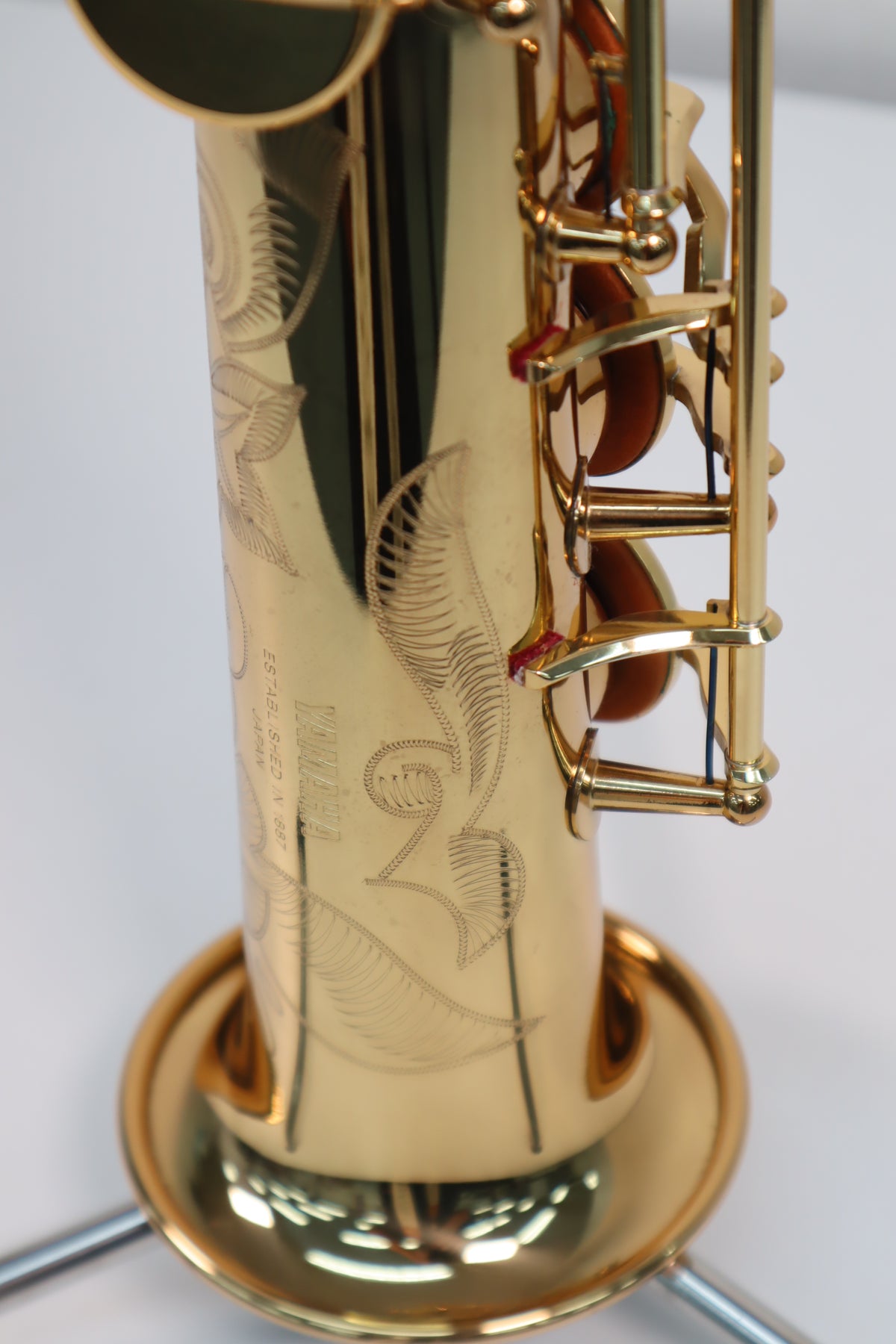 YAMAHA YSS-675 Soprano Saxophone 002691 Excellent Made in Japan #335