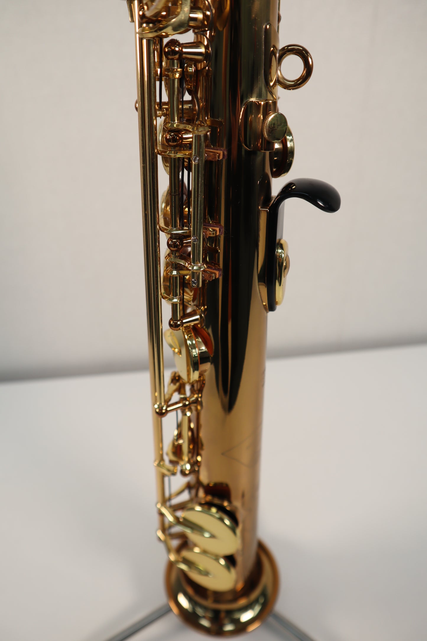 YAMAHA YSS-62 Purple Logo Soprano Saxophone 4832 Great Made in Japan #285