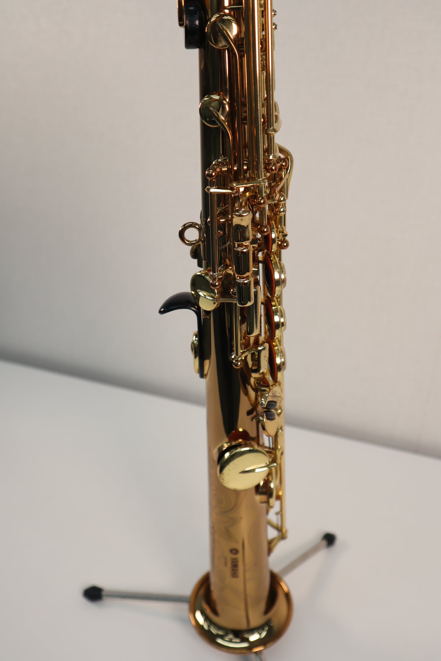 YAMAHA YSS-62 Purple Logo Soprano Saxophone 4832 Great Made in Japan #285