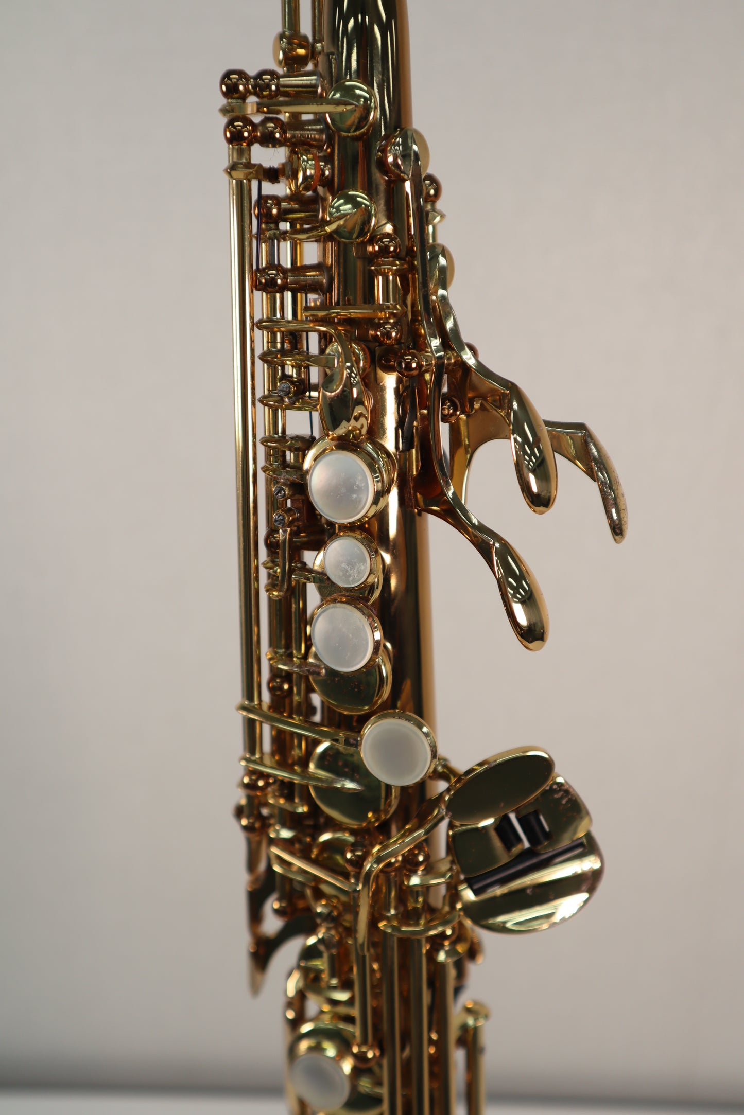 YAMAHA YSS-62 Purple Logo Soprano Saxophone 4832 Great Made in Japan #285