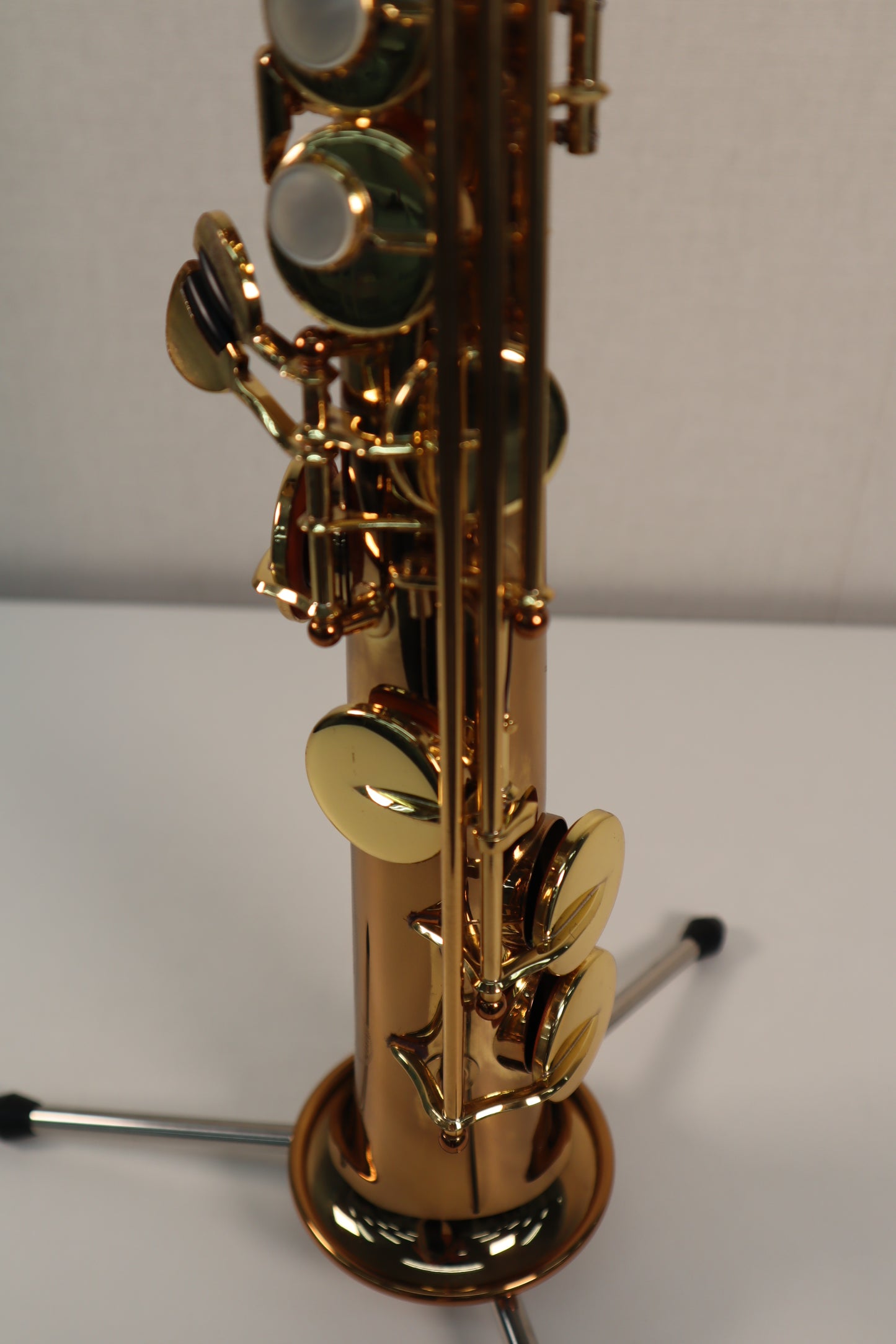 YAMAHA YSS-62 Purple Logo Soprano Saxophone 4832 Great Made in Japan #285