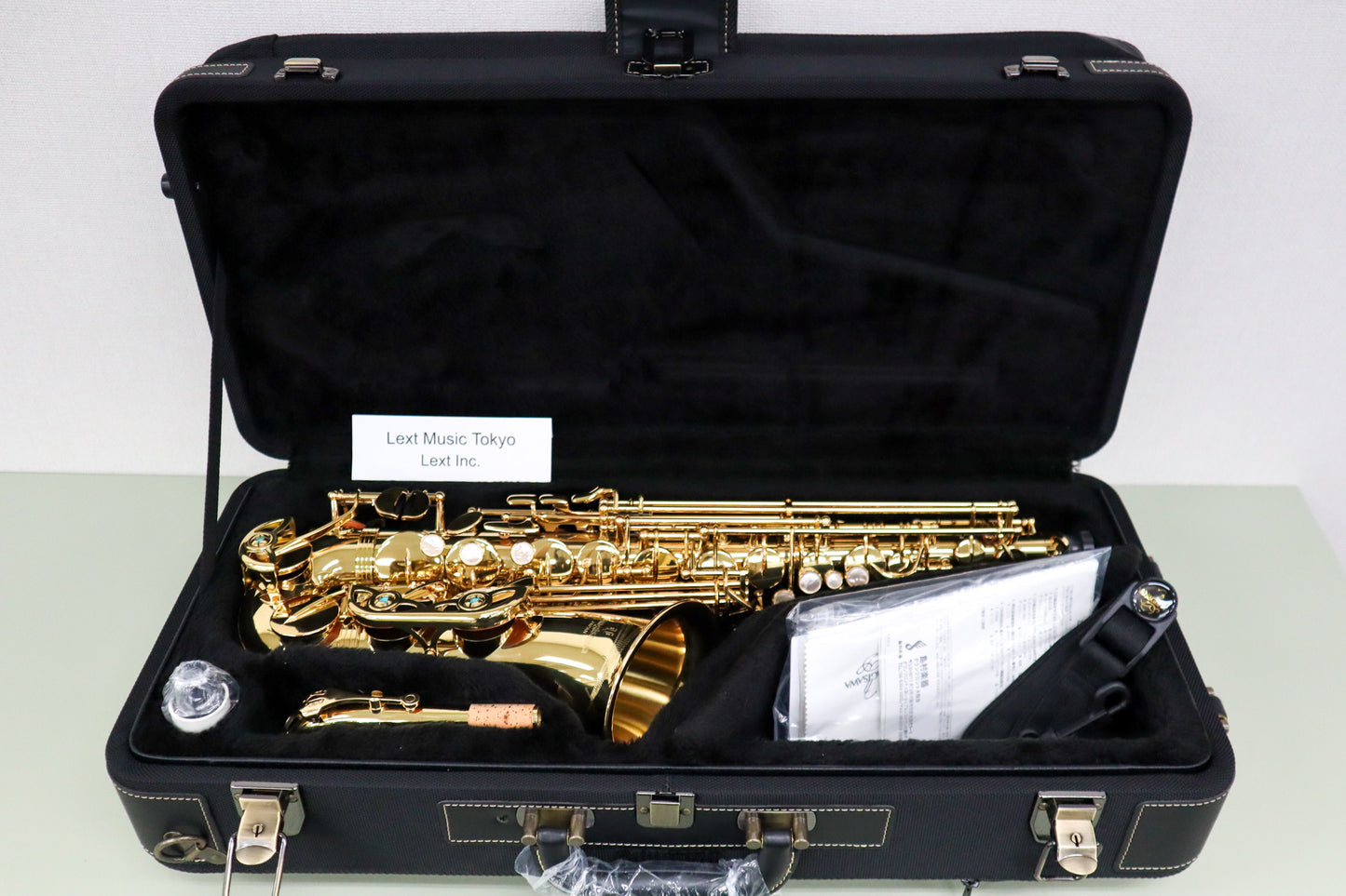 Yanagisawa A-WO1 OPEN BOX Alto Saxophone yellow brass Made in JAPAN In Stock #23