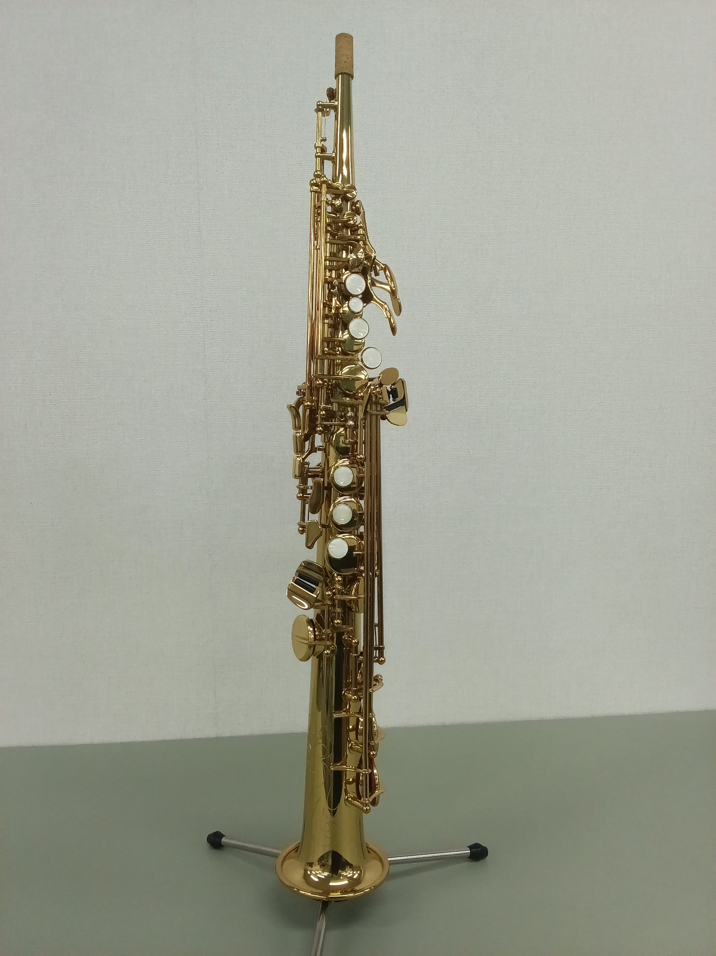 YAMAHA YSS-475 Soprano Saxophone Excellent condition Made in Japan USED in Stock #25