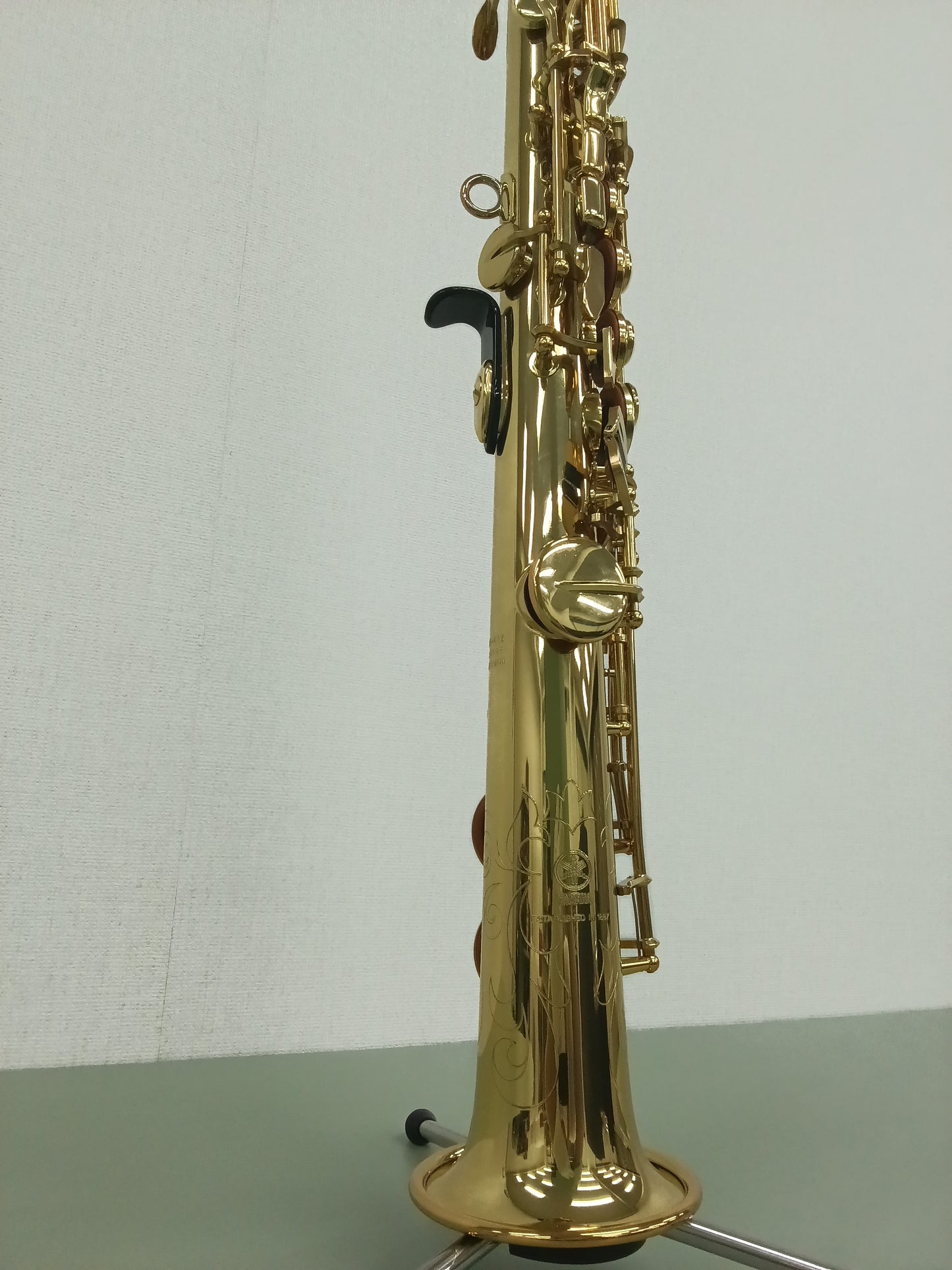 YAMAHA YSS-475 Soprano Saxophone Excellent condition Made in Japan USED in Stock #25