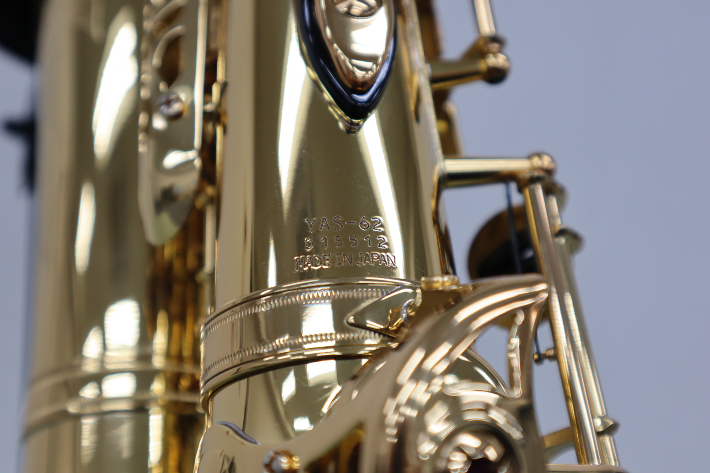 YAMAHA YAS-62Ⅲ Alto Saxophone, Excellent (D15512) MADE IN JAPAN in Stock #39