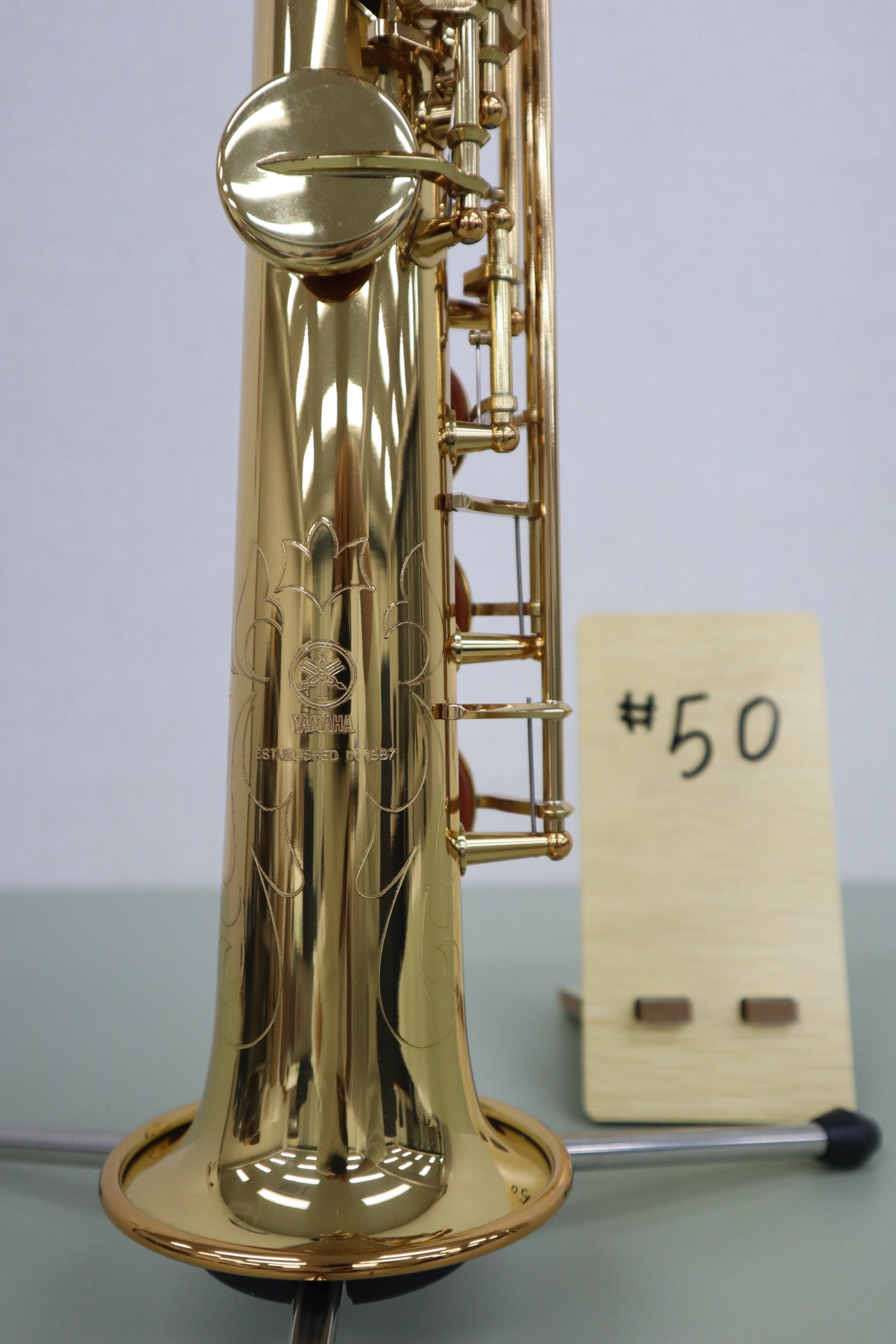 YAMAHA YSS-475 (020703) Soprano Saxophone Excellent Made in Japan in Stock #50