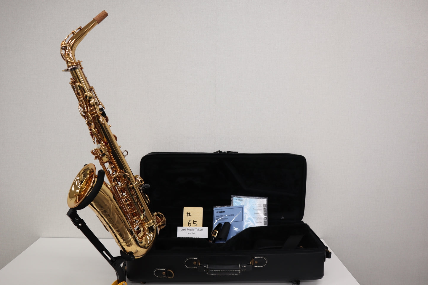 YAMAHA YAS-875EX Alto Saxophone Excellent (F14073) with Case(ASC-800E) MADE IN JAPAN in stock#65