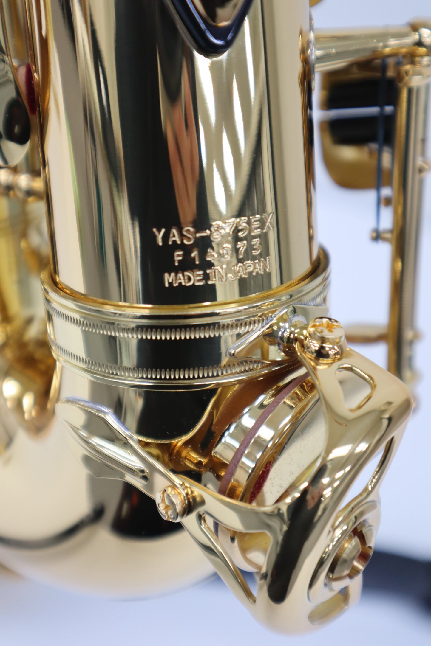 YAMAHA YAS-875EX Alto Saxophone Excellent (F14073) with Case(ASC-800E) MADE IN JAPAN in stock#65