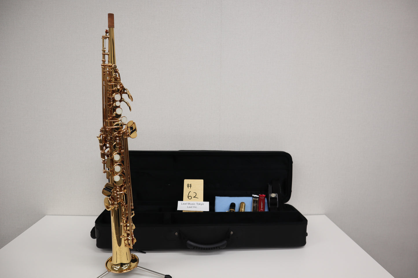 YAMAHA YSS-475 (039488) Soprano Saxophone Excellent MADE IN JAPAN in Stock #62