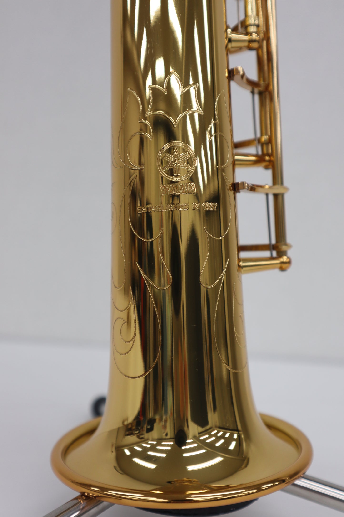 YAMAHA YSS-475 (021035) Soprano Saxophone Excellent MADE IN JAPAN in Stock #73