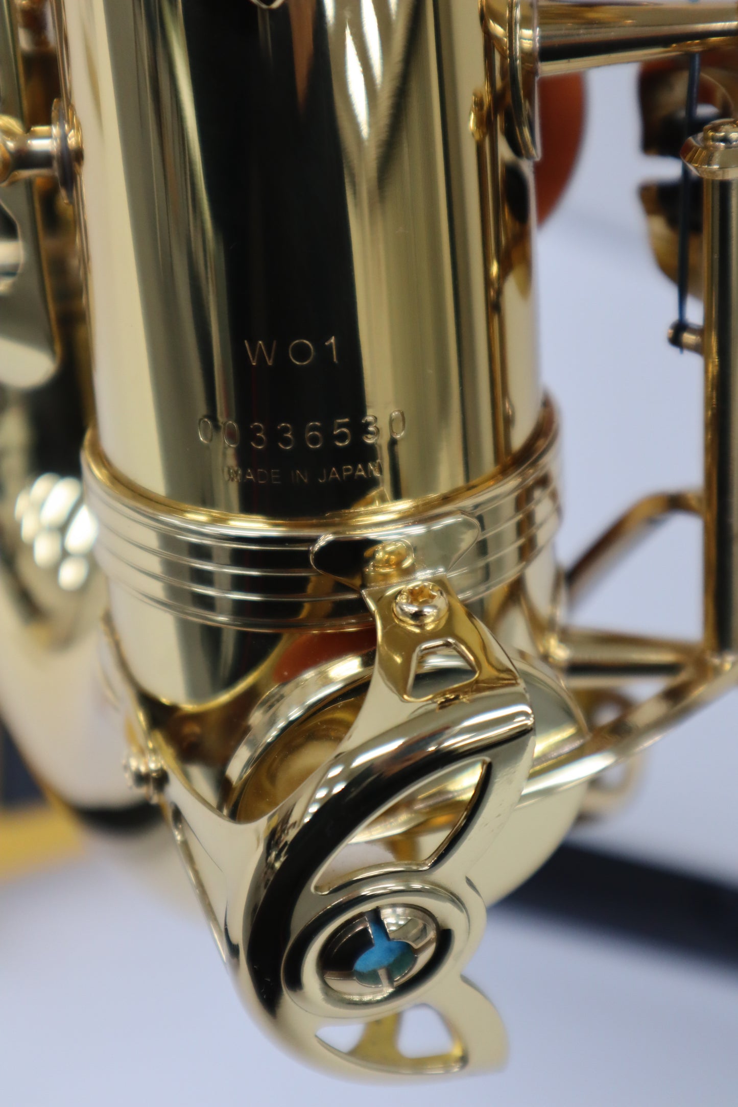 Yanagisawa A-WO1 Alto Saxophone 00336530 Excellent yellow brass Made in JAPAN In Stock #74